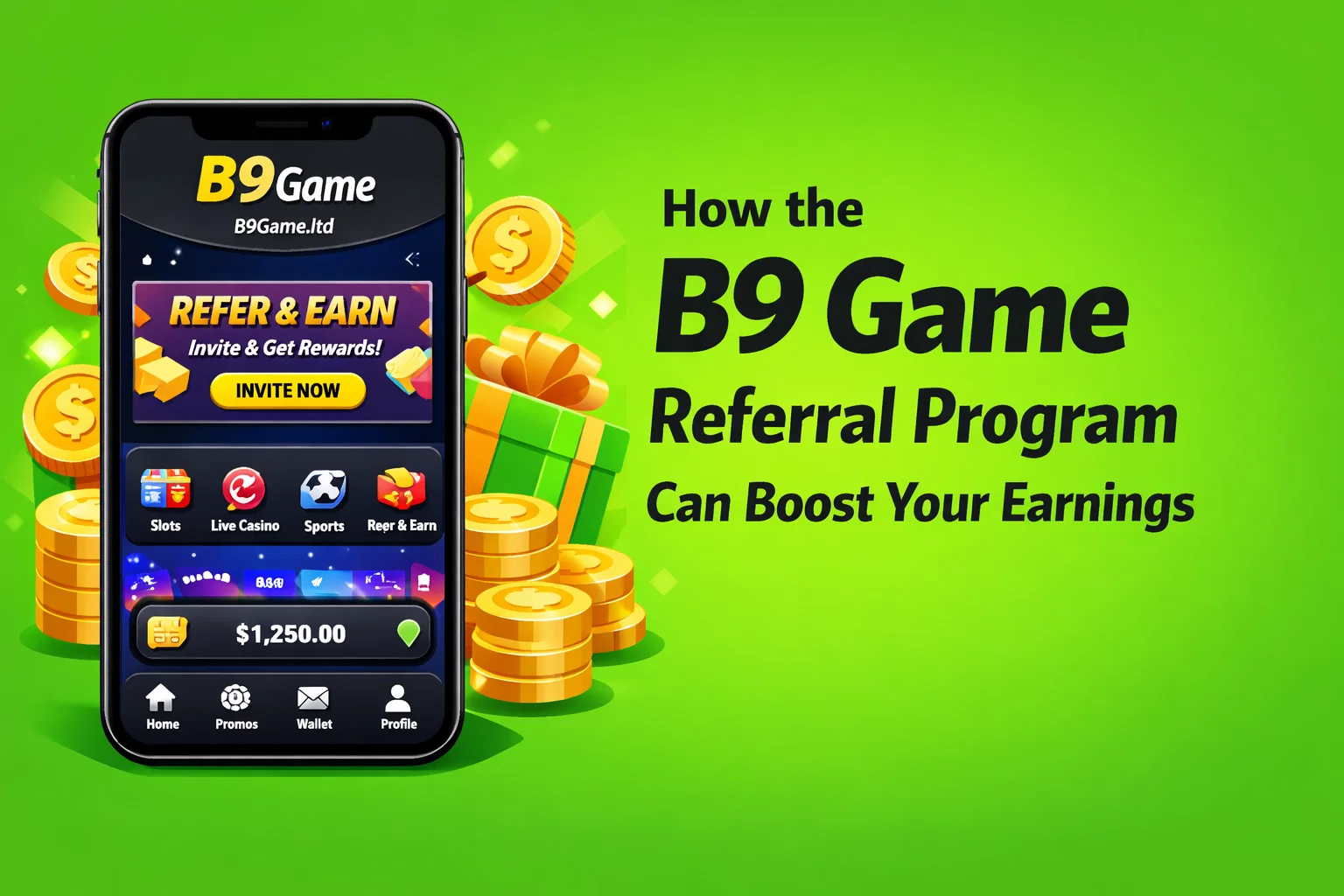 B9 Game Referral Program