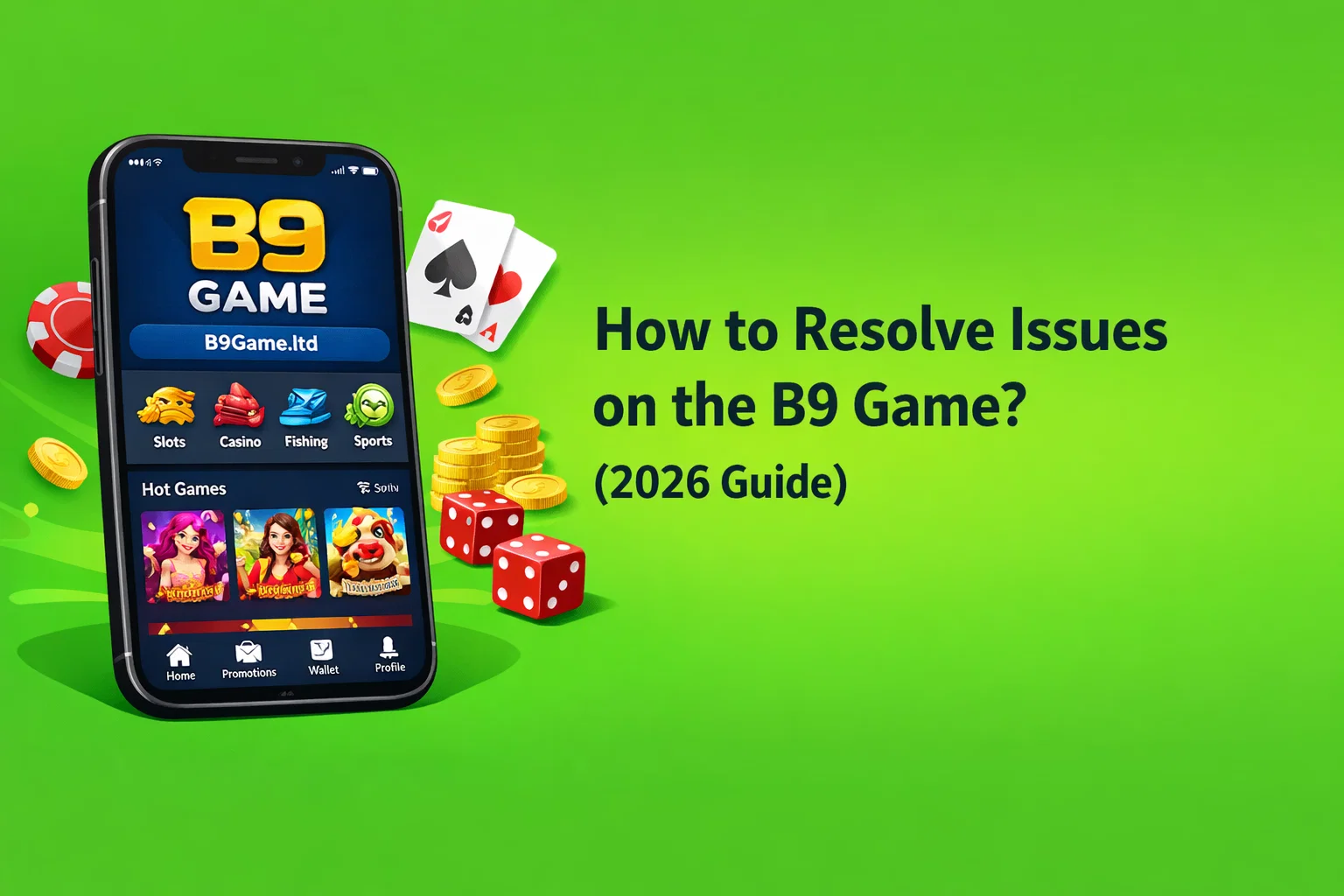 How to Resolve Issues on the B9 Game